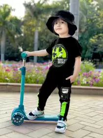 Boys Batman Printed T-shirt