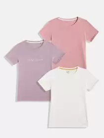 Teen Girls Pack Of 3 T-Shirts
