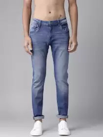 Men Tapered Fit Jeans