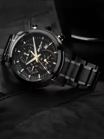 Men Stainless Steel Straps Watch