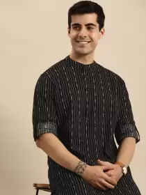 Men Pure Cotton Kurta Set