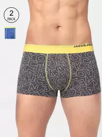 Men Pack Of 2 Cotton Trunks