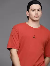 Men Solid Casual T-shirt