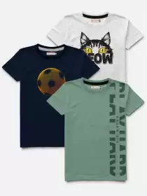 Pack Of 3 Bio Finish T-shirt