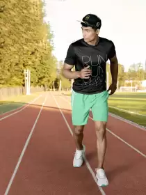 RAPID-DRY Printed Active T-Shirt