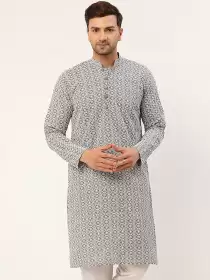 Men Embroidered Kurta