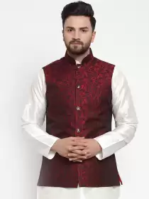 Men Embellished Nehru Jacket