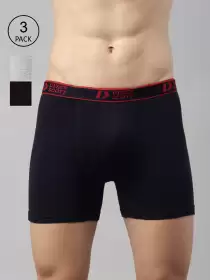 Men Pack of 3 Cotton Trunks
