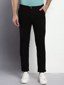 Men Tapered Fit Trousers