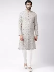 Men Printed Kurta Set
