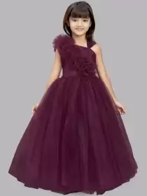 Net Fit & Flare Dress - image 2
