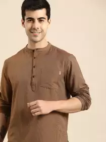 Men Striped Kurta
