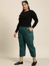 Plus Size Women Cargos
