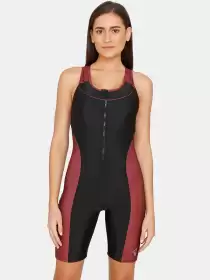Women Colourblocked Bodysuit