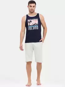 Men Pure Cotton Night suit