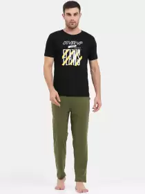 Men Pure Cotton Night suit