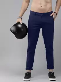 Men Tapered Fit Trousers