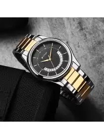 Men Stainless Steel Straps Watch