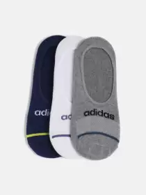 Men Pack Of 3 Solid Shoe Liners