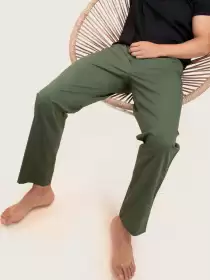 Men Tapered Fit Lounge Pants
