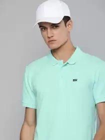 Men Polo Collar T-shirt