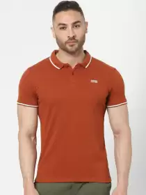 Men Polo Collar Lounge T-shirt