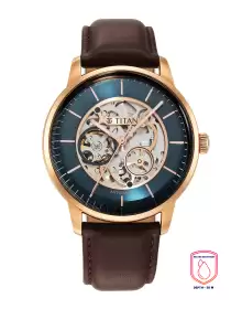 Men Leather Straps Watch