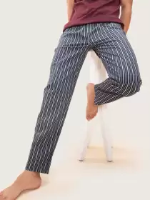 Men Tapered Fit Lounge Pants