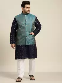 Men Plus Size Kurta Set