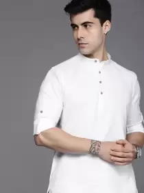 Men Solid Kurta