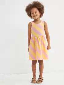 Girls Cotton Jersey Dress
