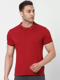 Men Polo Collar Lounge T-shirt