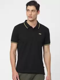 Men Polo Collar T-shirt