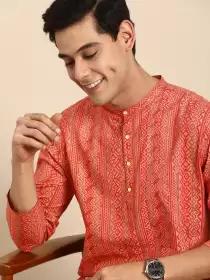 Men Ethnic Motifs Printed Kurta