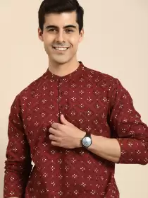 Men Ethnic Motifs Printed Kurta