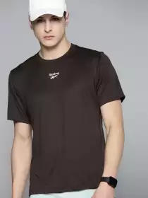Men Brand Logo Printed Speedwick T-shirt