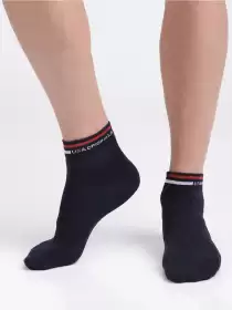Men Solid Ankle-Length Socks