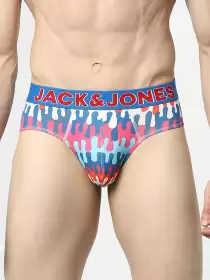 Men Printed Cotton Basic Briefs