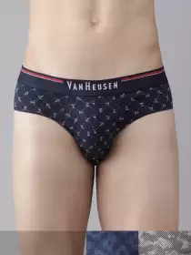 Men Pack of 3 Printed Briefs
