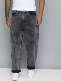 Men Baggy Tapered Fit Jeans