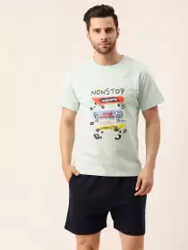 Men Pure Cotton Night suit