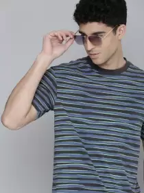 Men Striped T-shirt