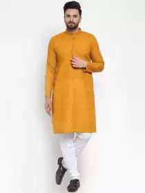 Men Kurta with Churidar
