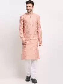Men Embroidered Kurta with Pyjamas