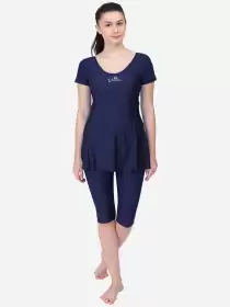 Women  Solid Single Piece Swimwear
