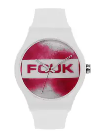 FCUK Men Analog Red Dial Watch