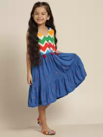 Girls Fit & Flare Dress