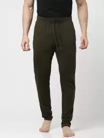Men Solid Lounge Pants