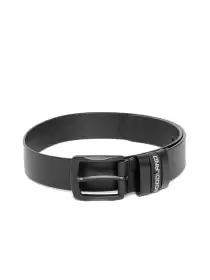 Men Solid Leather Belt