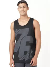 Men Printed Innerwear Vests